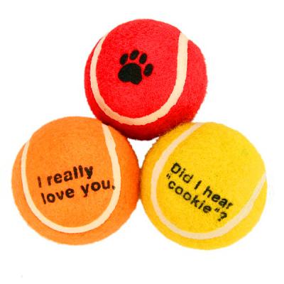 China Growing pet egg toy tennis ball for sale