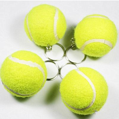 China Tennis ball keychain gifts for sale