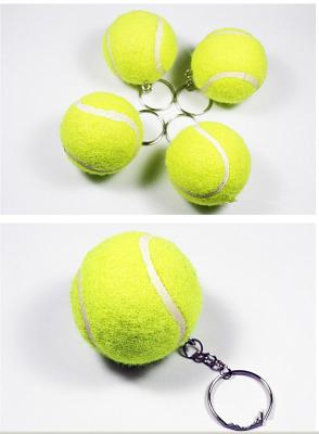 China 1.5'' Tennis ball keychain for sale