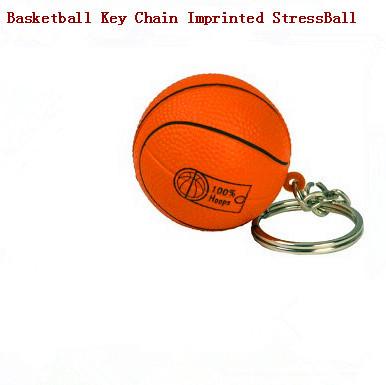 China Rubber basketball keychain for sale