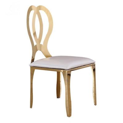 Chine wedding chair, stainless steel chair, rose gold chair,dining chair, mordern chair,luxury chair à vendre