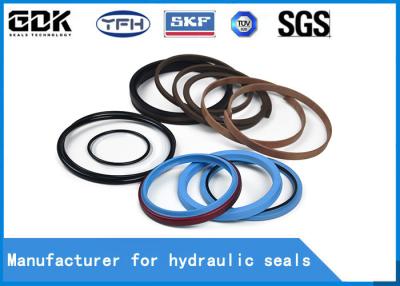 China Excavator Hydraulic Cylinder Seal PC130-6 Bucket Seal Kit Dual Action PTFE NBR NY for sale