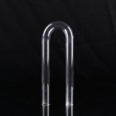 China For the Indian Market 3*1.5*15mm U Sharp quartz glass tube for thermocouple for sale