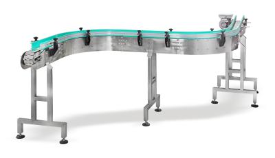 China Automatic Food Processing Conveyors System S type 1.5KW POM Material for sale