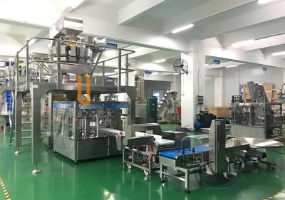 China Premade Pouch Rotary Vacuum Packaging Machine For Potato Chips Cracker Frozen Sea Foods for sale