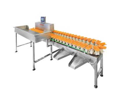 China Conveyor Sortation Weight Sorter Machine 110V Multiweight Overturned Device for sale
