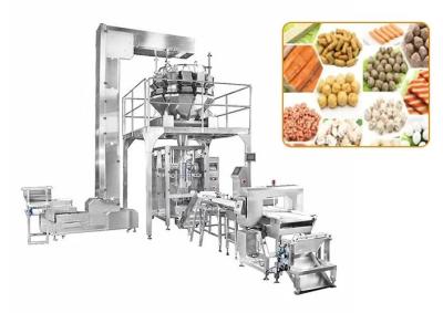 China PLC Multihead Weigher Packing Machine , Noise Proof Vertical Packaging Machine for sale