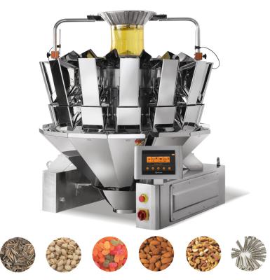 中国 コーヒー豆のパッキングのための5-200g Multiheadの計重機のパッキング機械SS304 販売のため