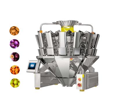 China Granular Nuts Multihead Combination Weigher Packing Machine 2.5L Hopper for sale