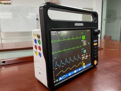 China Máquina de Monitoramento de Pacientes Cardíacos Multiparâmetro Multilíngue com EtCO2 à venda