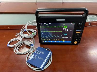 China Máquina de monitor de sinais vitais digitais de 12,1 polegadas com vários parâmetros para monitoramento cardíaco à venda