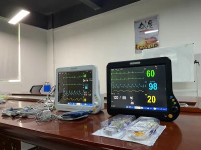 China Monitor cardíaco multi del parámetro ICU, dispositivos de vigilancia del hospital para CCU O en venta