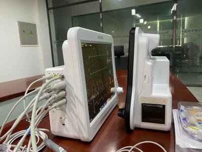 China Monitor cardíaco ICU de leito hospitalar para parâmetros de monitoramento ECG à venda