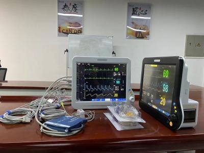 China Máquina portátil de sinais vitais eletrônicos multiparâmetros para UTI ou CCU à venda