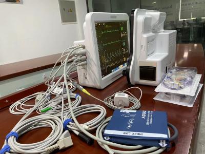 中国 ICUの救急車のための携帯用忍耐強い監視の器械の多変数 販売のため