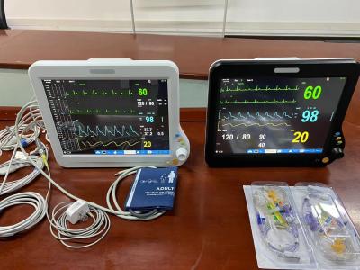 China ICU Cardiac Physiological Monitoring Devices With 15 Inch Touch Screen for sale