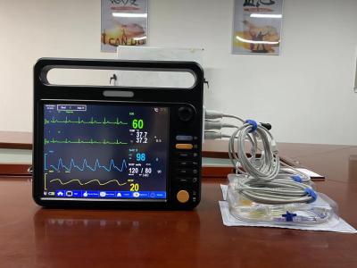China Monitor de paciente modular ECG NIBP SPO2, monitor vital de UTI para monitoramento cardíaco à venda