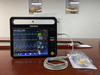 China Diagnostic Modular Patient Monitor MultiParameter With CMS Touch Printer for sale