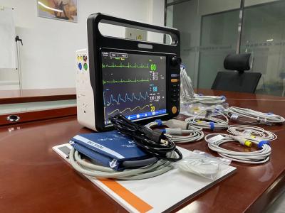 China Hospital Vital Sign Monitor Machine Multi Parameter With CMS Touch for sale