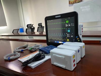 China Modularer Patientenmonitor Neugeborener Patientenmonitor ICU Herzmonitor Multiparameter Patientenmonitor Vitalzeichenmonitor zu verkaufen