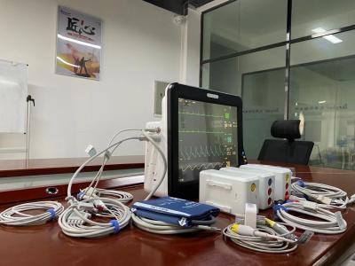 China Monitor de paciente modular neonatal, máquina eletrônica de sinais vitais com 2IBP AG EtCO2 à venda