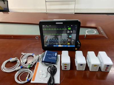 中国 モジュール型患者モニターICU心臓モニターポータブル患者モニター 多パラメータ患者モニター 生命信号モニター 販売のため