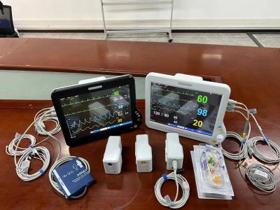 China Monitor portátil Etco2 modular, monitor de sinais vitais de UTI para operação diagnóstica à venda