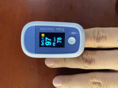 China SPO2 Monitoring OLED Fingertip Pulse Oximeter With Colorful Display, blood oxygen monitor for sale