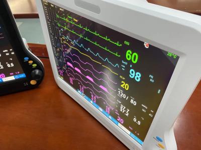 China Monitor paciente de la anestesia portátil, monitor cardiaco multi del parámetro ICU en venta