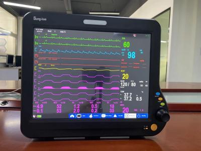 China Monitor cardiaco de la corriente principal ICU, monitor paciente del parámetro multi de la anestesia en venta