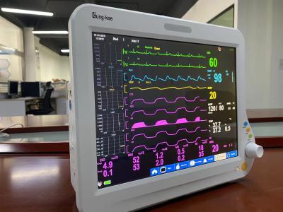 China Multi monitor cardíaco da anestesia ICU do parâmetro portátil para o paciente à venda