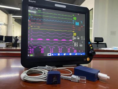 China 15 TFT LCD screen Multi Parameter Patient Monitor for Anesthesia ICU Cardiac for sale