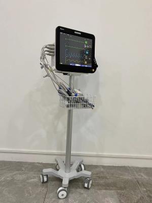 China Trole médico portátil de alumínio do monitor de Matieral da aviação com as rodas silenciosas de 3 polegadas à venda