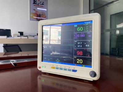 China Portable Medical Monitoring Devices With 12.1 Inch TFT LCD Screen Vital Signs Monitors Te koop