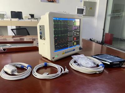 中国 General Ward Clinic Portable Patient Monitor With 12.1 Inch TFT LCD Screen 販売のため