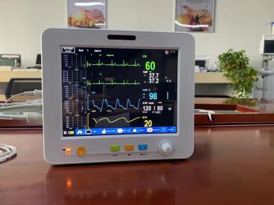 China Portable 8.4 Inch Multi Parameter Patient Monitor High Accuracy For EtCO2 ECG SPO2 NIBP Temp for sale
