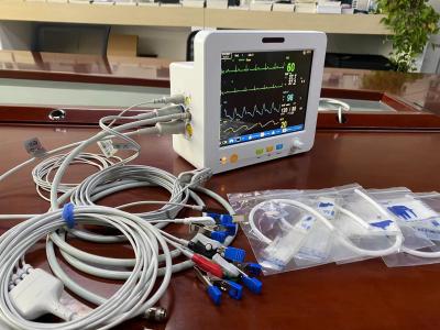 中国 Portable Veterinary Patient Monitor 8.4 Inch High Accuracy For EtCO2 ECG SPO2 NIBP Temp 販売のため