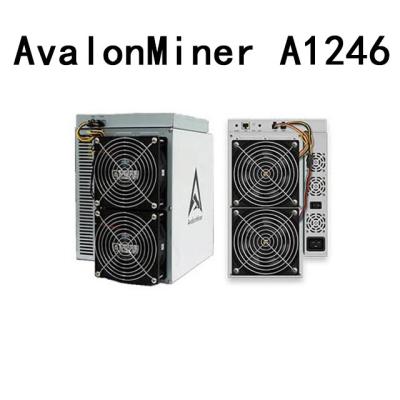 China Avalon Miner 1246 90T 3450W Bitcoin Canaan LTC Miner Machine Popular Model for sale