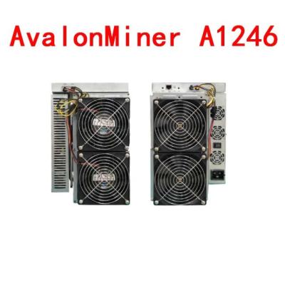 China Canaan Avalon 1246 Avalonminer A1246 81T LTC Miner Machine Popular model for sale