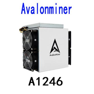 China Canaan Avalon 1246 Avalonminer A1246 81t 83t 85t 87t 90t LTC Miner Machine for sale