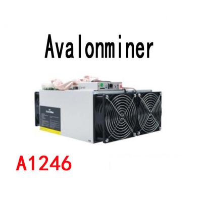 China DDR5 Avalon A1246 85T 3420W Canaan BTC Mining Machine SHA256 for sale