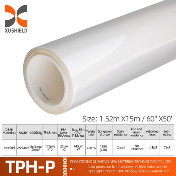 Quality 1.52*15m Matte TPH TPU PPF Car Body Paint Protection Vinyl Film For Car Surface for sale