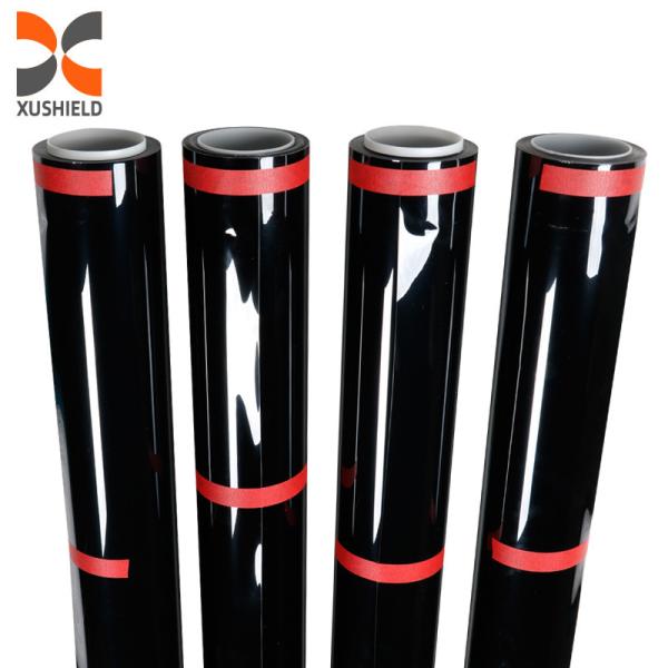 Quality TPH Black 1.52*15M Transparent Or Black Anti-fouling Properties Wrap Strech Protective PPF for sale