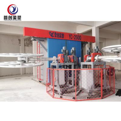 中国 new design 3 arms carrousel moulding machine from China 販売のため