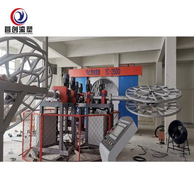 China Air Cooling Rotational Molding Equipment For PE Plastic Tanks for sale