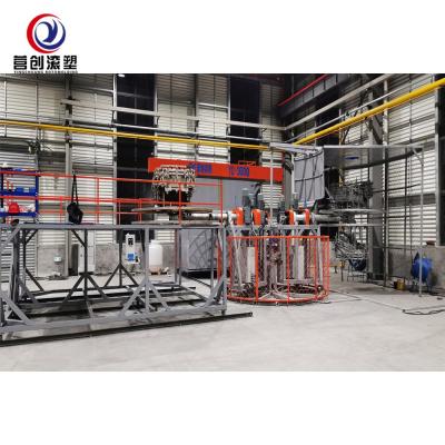 China Rotomoulding Equipment 3-arm 4-station Carousel Rotational Molding Machine zu verkaufen