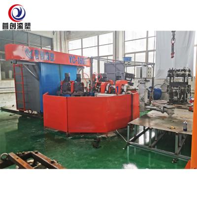 China Kühlerer Kasten-große hohle Produkte Rotomolding-Maschine für die Herstellung des Eis-Kastens zu verkaufen