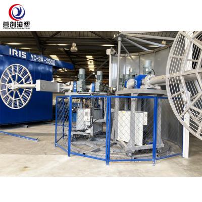 China Máquina de molde rotatório dos tanques de água de Rotomolding do carrossel para a fatura da fossa séptica à venda