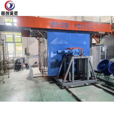 China Multi-Arm Shuttle Rotomolding Machine For Water Tank Manufacturing for sale