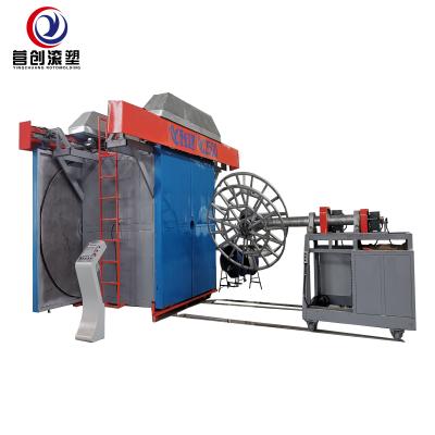 China Multi Arm Bi Axial Rotomoulding Machine / Shuttle Rotational Molding Machine for sale